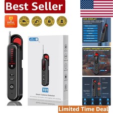 Sophisticated Hidden Camera Detector with 5 Levels Sensitivity - Travel-Friendly