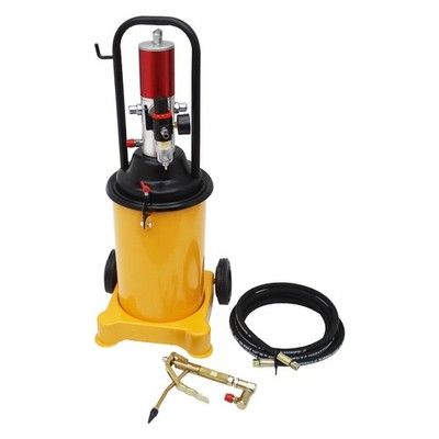 TECHTONGDA Pneumatic Compressed Air Grease 12L Capacity 1:50 Pressure Ratio