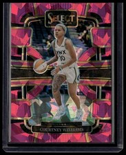 2024 Panini Select WNBA #54 Courtney Williams Prizms Pink Ice