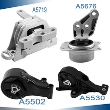 Engine Motor Mount & Auto Trans. Mounts Set for Chevrolet Malibu 13-15 2.0L
