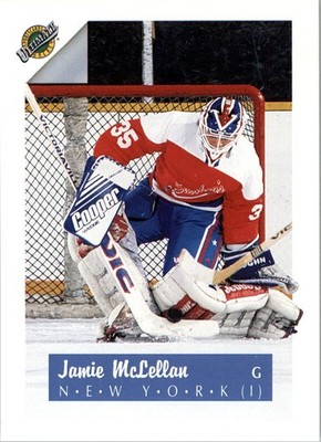 1991 Ultimate Draft French #35 Jamie McLennan UER - HKY