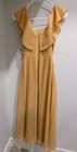 Birdie Grey Janie Convertible Jr dress - Marigold - Size L — photo 2