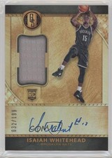 2016-17 Panini Gold Standard Rookie Jersey 32/199 Isaiah Whitehead #233 Auto p7i