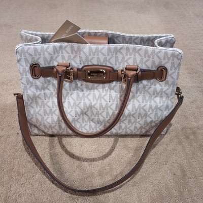 Michael Kors Hamilton Large Womans Purse - Vanilla - Brand new with tags