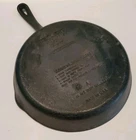Wagner's 1891 Original 10 1/2" Cast Iron Skillet Pan Chicken Fryer USA Made