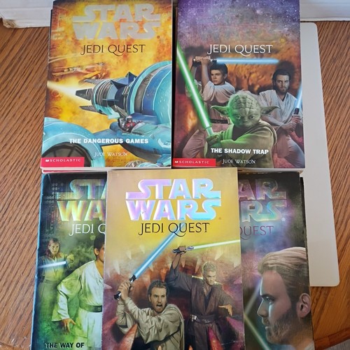11 Star Wars JEDI Apprentice / Quest / Last of the Jedi Scholastic Book Lot Set - Picture 7 of 7