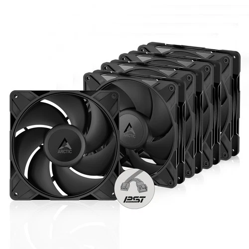 ARCTIC P14 Pro PST (5 Stück) Premium PC Lüfter 140mm PWM Case Fan 4-Pin Gehäuse