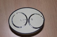 Genuine Links Of London Sterling Silver Essentials Large Hoop Earrings - Bnib Genuine Links Of London Sterling Silver Essentials Large Hoop Earrings - Bnib