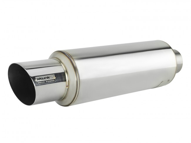 ◇muwm◇ Reversible Check Muffler (Gray Ivory) Skunk2 Racing Mega Power Muffler - 2.25