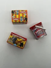 Mini Brands Set Of 3 Animal crackers, Dum Dum, AnOtter Pops Popsicles Series 3