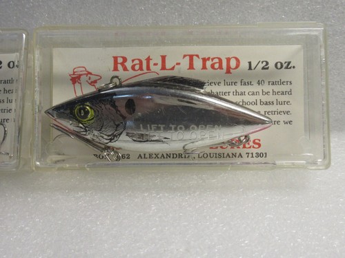 2 Vintage Bill Lewis Kunstköder 1/2 Oz Rat-L-Trap schöne Farbe RT25 Rattletrap - Bild 2 von 3
