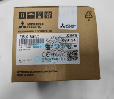1PCS FX5UC-64MT/D Mitsubishi PLC Module New