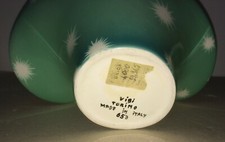 SOPRAMMOBILE DECORATIVO-CERAMICA DA COLLEZIONE-DESIGN-VIBI-TORINO-ARTISTICO VASO