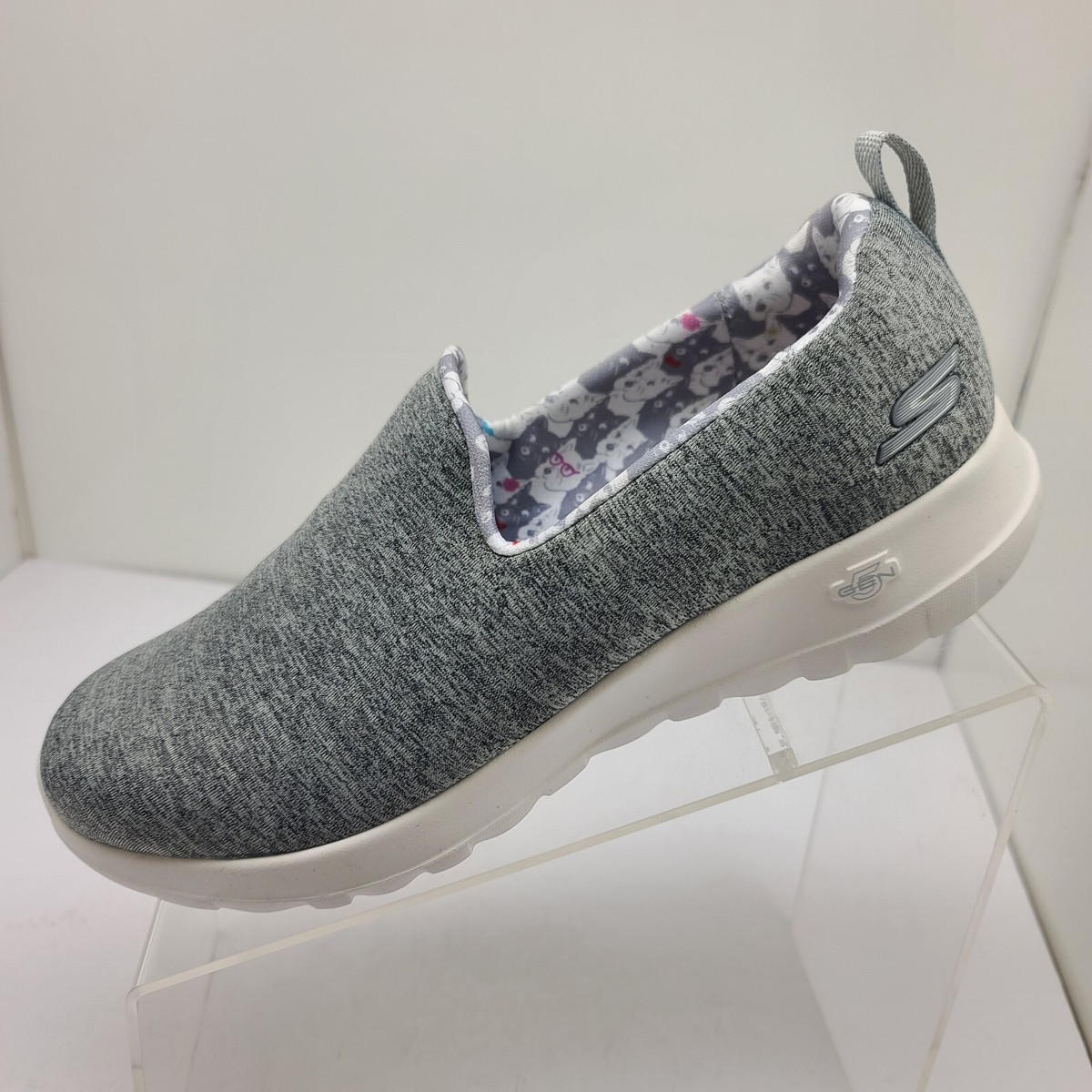 Skechers Shoes Women's Go Walk Joy Bella Yorkie Gray Gogo Mat