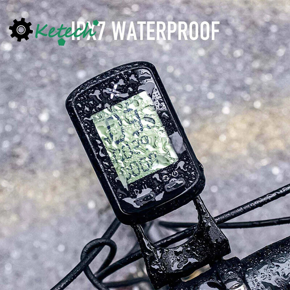 Xoss G+ GPS Bike Cycling Bike Wireless ANT+ Computer IPX7 Waterproof Bluetooth - Image 2 of 4