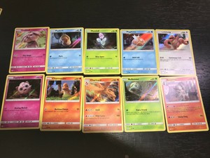 Details About Pokemon Partially Complete Detective Pikachu 10 Card Set All Holo Cards Nm