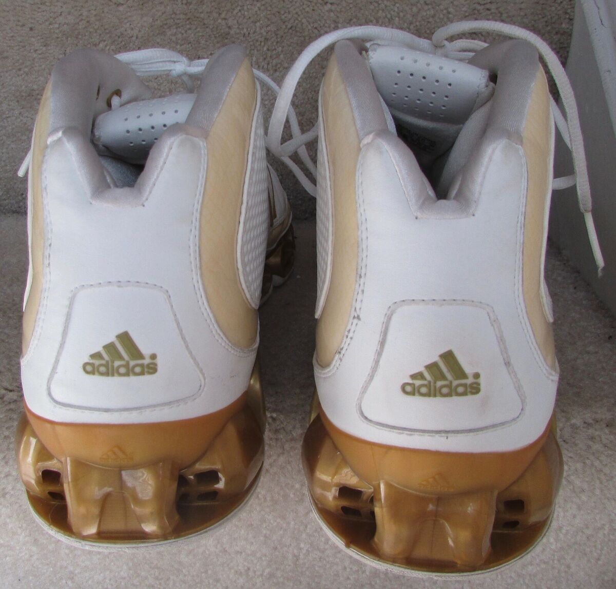 Frente a ti Muñeco de peluche callejón Adidas A3 Superstar Power II Basketball Shoes Sneakers #809665 Size 18 |  eBay