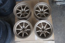 For 240Z AE86 R31 r30 s30 240sx ta22 JDM 15" Retro Banana style staggered wheels