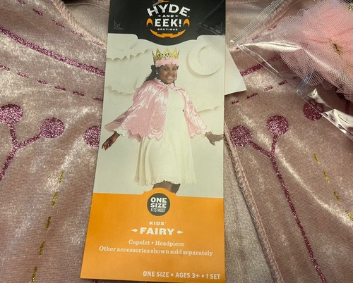 Capocapo nuovo con etichette Hyde & Eek FAIRY capo corona vestito finto gioco bambini - Foto 3 di 6