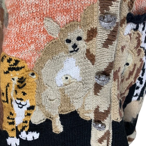 Maglione maglia vintage Animal Storybook taglia 3XL - Foto 20 di 24