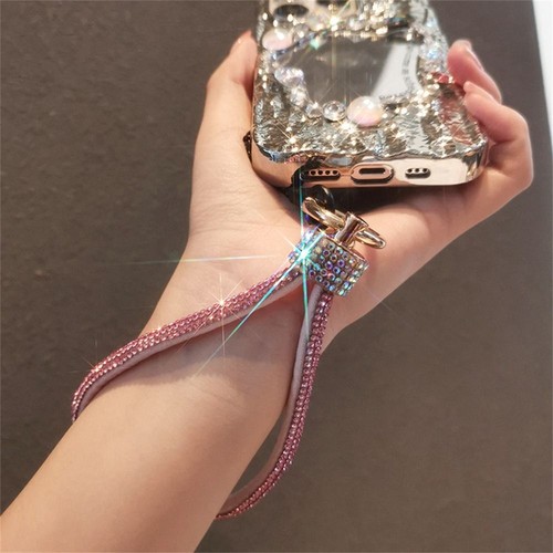 Anti Loss Phone Wrist Strap Bling Bling Diamond Lanyard Hanging Ornaments - 第 11/20 張圖片
