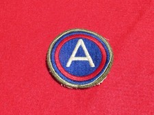 US Army Third Army Patch OD Border OD Back Variety Patton Battle of the Bulge 