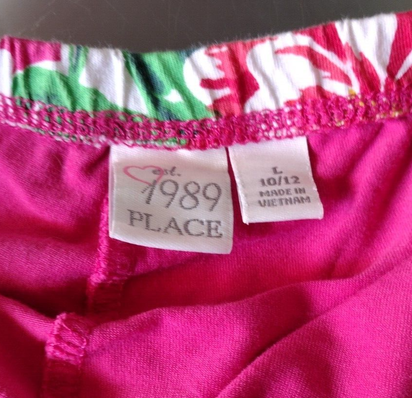 Legging Fille The Children's Place - Gris - Taille 7/8 Ans - Très Bon état