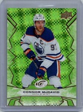 22-23 UD ICE Hockey Green Parallel 7 Connor McDavid