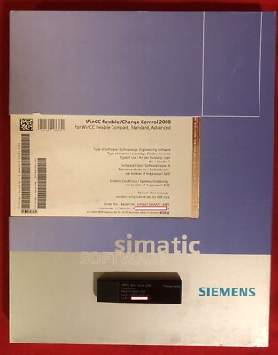 Simatic WinCC Flexible 2008 Change / Control  6AV6613-6AA011-3AB5 MwSt Rechnung
