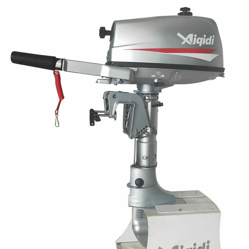 Outboard Motor Fishing Boat Engine w/ Water Cooling 3.5HP/6HP/12HP/18HP