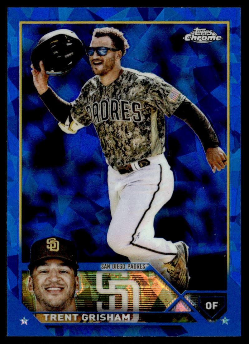 2023 Topps Chrome Sapphire Trent Grisham San Diego Padres