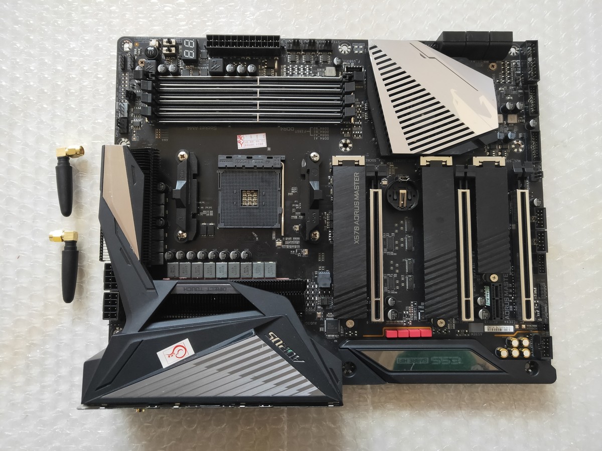 FOR GIGABYTE X570 AORUS MASTER DDR4 128GB AM4 ATX Motherboard Test