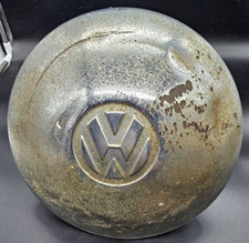 Vw Chrome Dome Type Hubcaps Bug Beetles Vtg 1960-70s Restoration Decor Garage