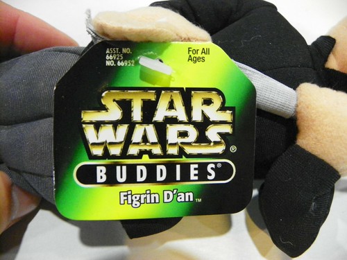 Peluche KENNER STAR WARS FIGRIN D'AN 10 pollici dal 1997 NUOVO 66952 - Foto 6 di 10