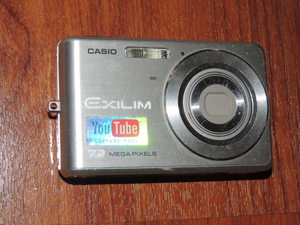 Open Box - Casio Exilim EX-Z77 7.2 MP Camera - SILVER - 079767622879 - Image 4 of 4