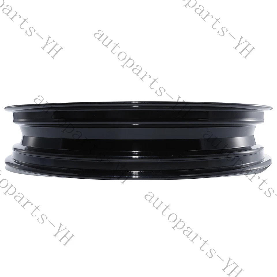 Llanta delantera de 26" buje de doble disco apto para Harley Touring Road King Glide 08-21 Foto 3 de 4