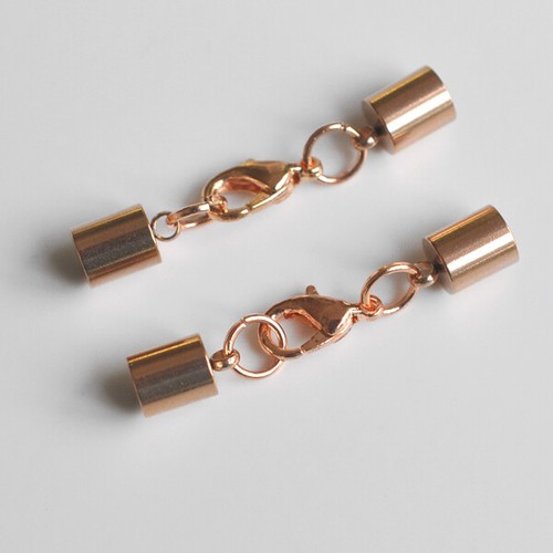 20 St./ Ø 6 x 1 mm Edelstahl Spaltringe Binderringe Roségold hell - Bild 3 von 3