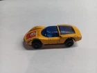 Vintage Corgi Rockets Diecast PORSCHE CARRERA 6 RACING CAR No.19 Yellow F1 Toy