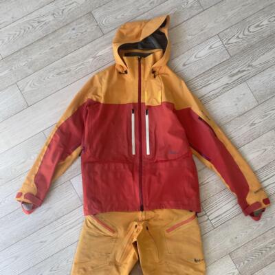 ak457 Guide Jacket & Pants Orange Goretex Pro 3L Size S | eBay