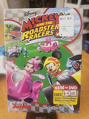 New Sealed Disney Mickey and the Roadster Racers (DVD) W/ Metal