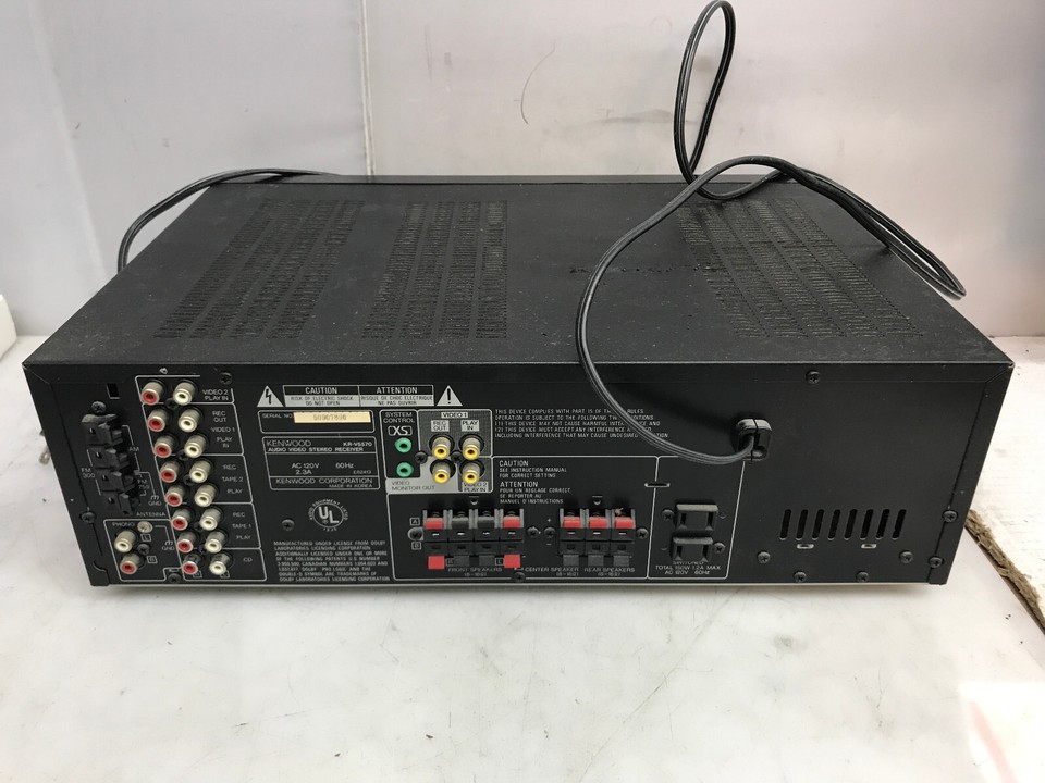 Kenwood Receiver KRV5570 Audio Video Stereo Receiver eBay
