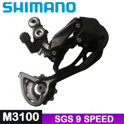 Shimano RD M3100 Alivio Shadow Schaltwerk 9 Fach langer Käfig Mountainbike MTB