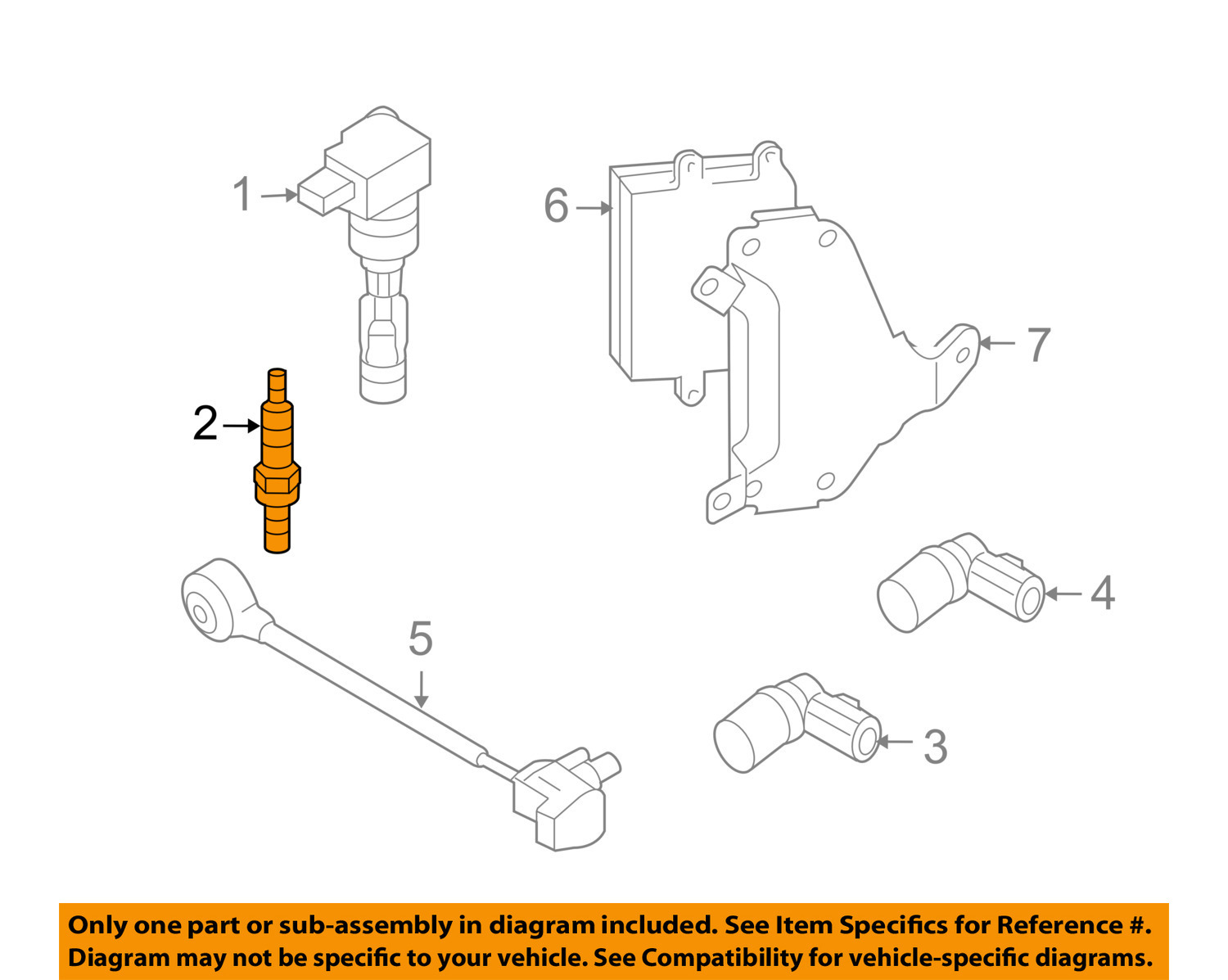 MAZDA OEM 08-15 CX-9 3.7L-V6 Ignition-Spark Plug ZZJ118110
