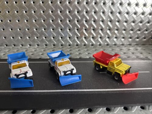 Vintage Matchbox - Utility Truck - Tree Care - Made in China - 1989 Lot Of 3