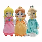 3PCS Princess PEACH DAISY Rosalina 25CM Plush Doll Figure Toy #SM