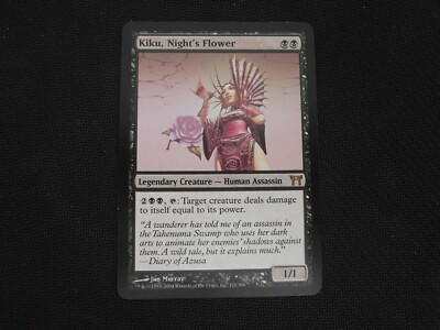 Kiku, Night's Flower - Champions of Kamigawa - NM mtg