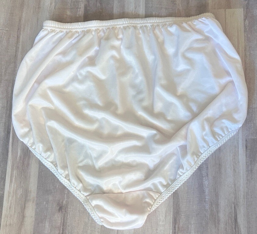 Rene Rofe Vintage Pale Pink High Waisted Embroidery Brief Panties ...