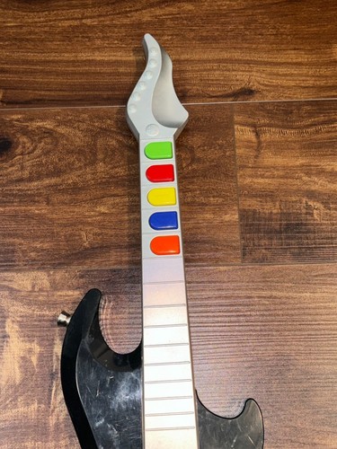 PS2 TAC Antcommandos Wireless Guitar Hero Guitar SHRD-WL-SBBL UNTESTED - 第 3/6 張圖片
