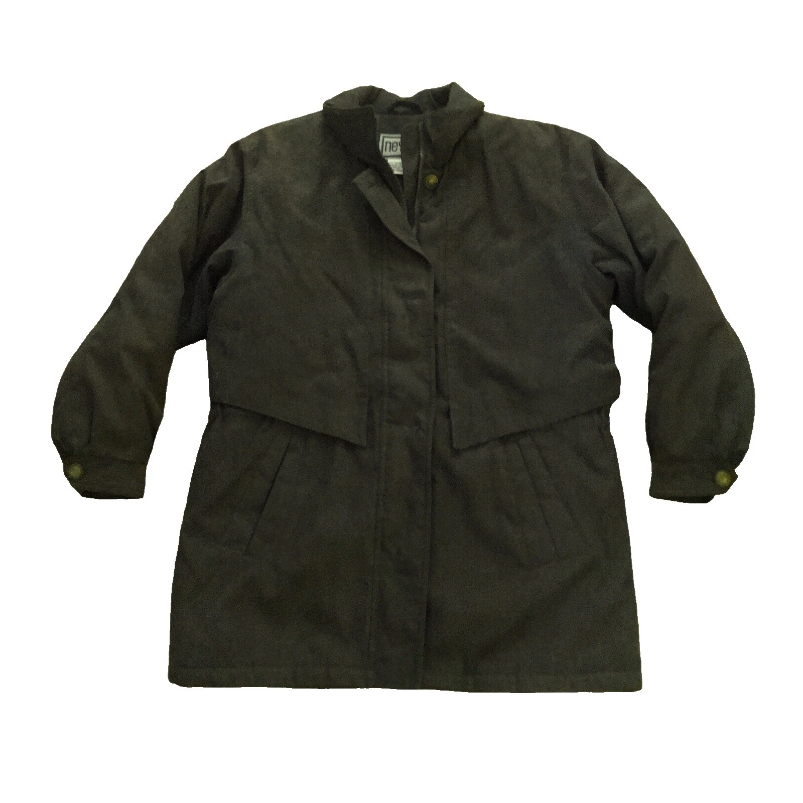 Vintage Informal sintética abrigos, chaquetas y chalecos para Mujeres