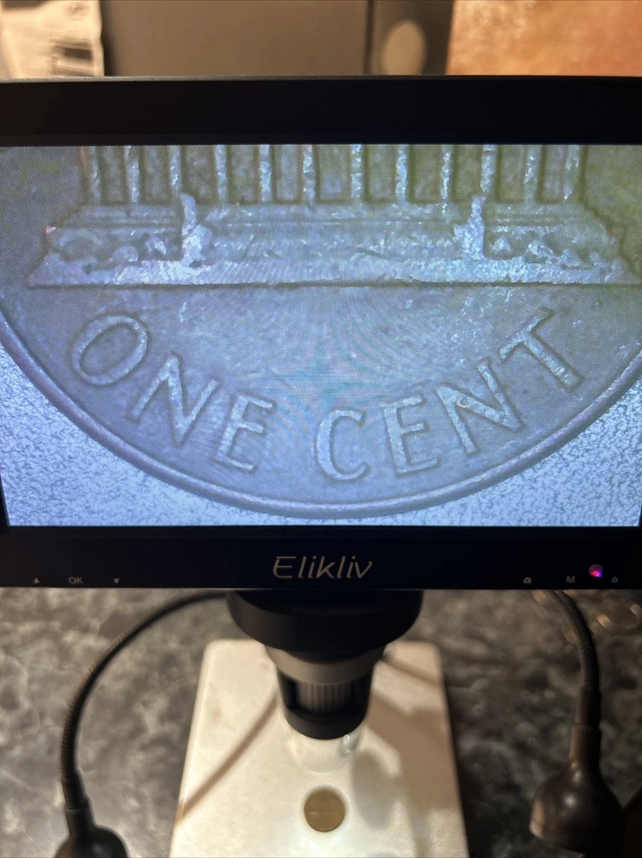 1960-D Lincoln Memorial Cent 3.13g W Touching Rim - Image 4 of 4